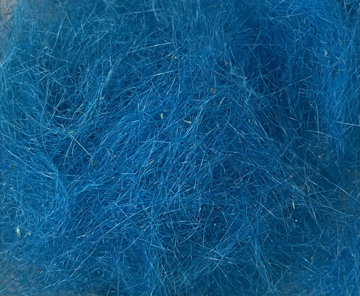 Seal Fur Dubbing - Kingfisher Blue