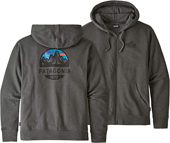 Patagonia M's Fitz Roy Scope LW Full-Zip Hoody - Forge Grey - Large