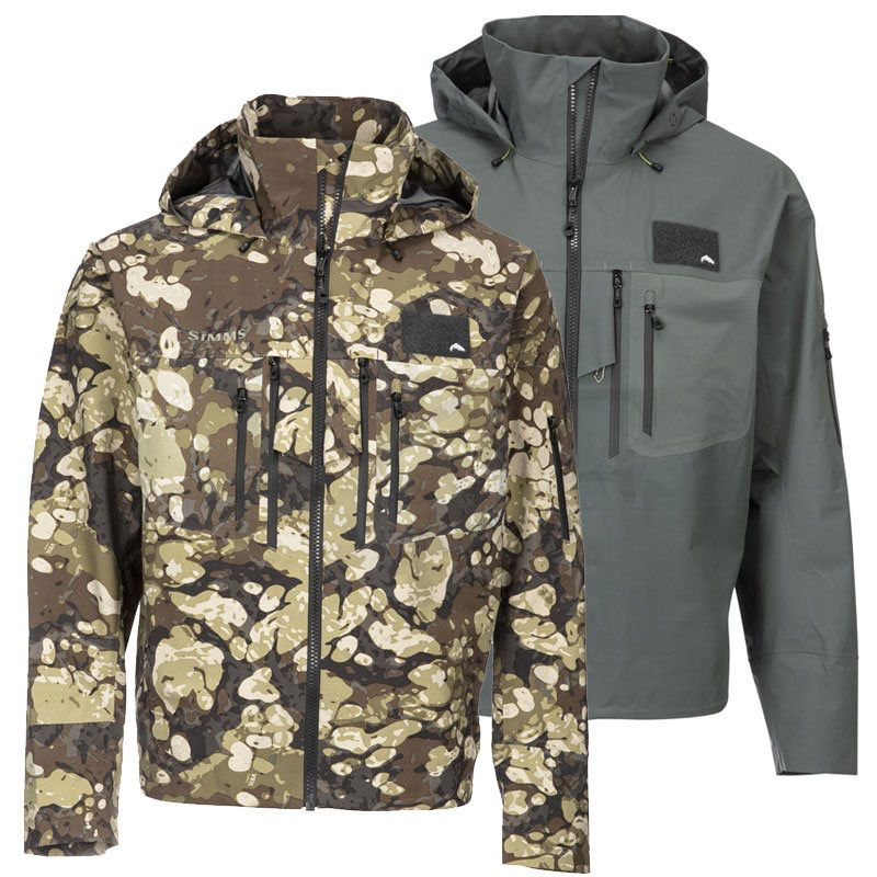 Simms M's G3 Guide Tactical Wading Jacket - Riparian Camo - Large