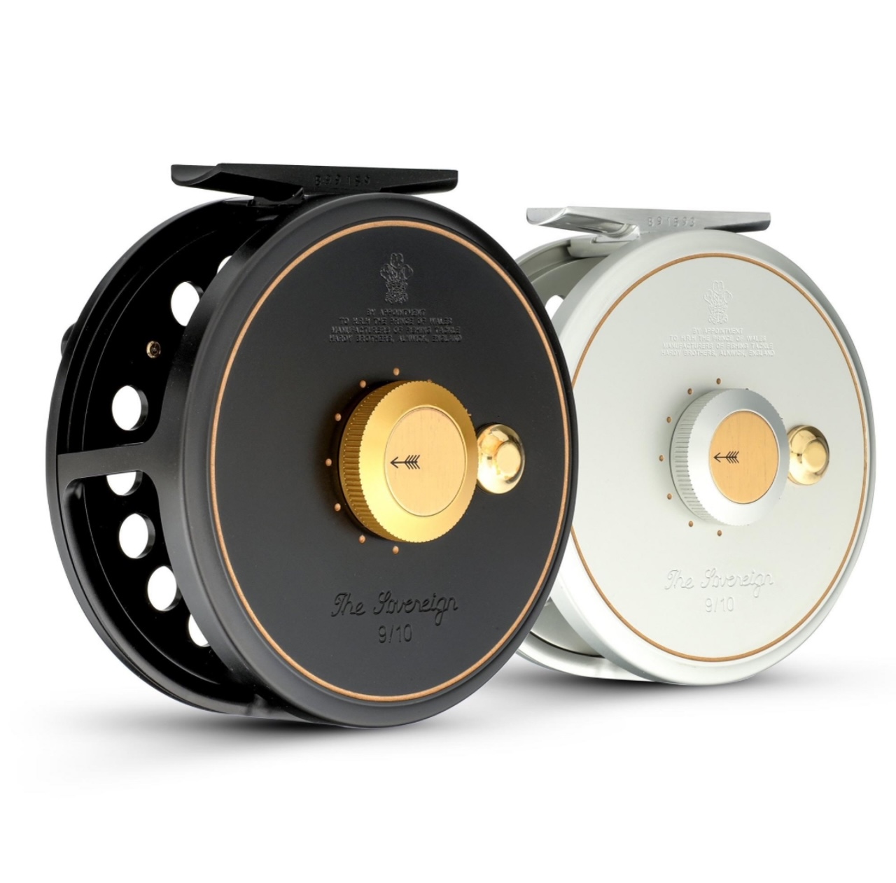 Hardy Sovereign Fly Reel - Black - 9/10