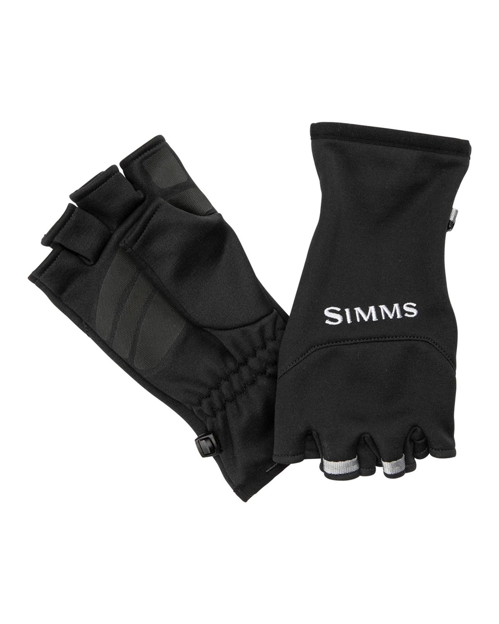 Simms Freestone Half-Finger Glove - Black - XXL