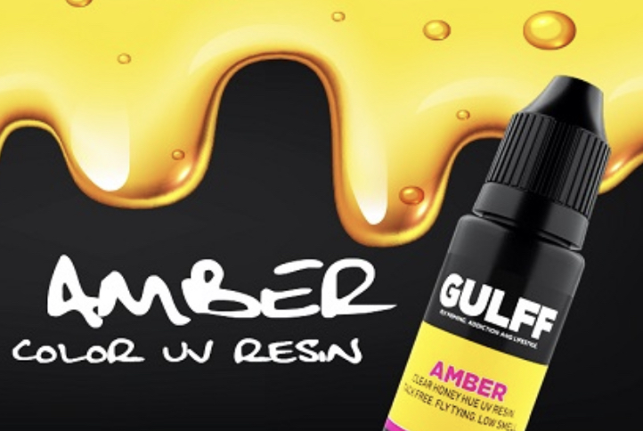 Gulff Amber Coloured UV Resin