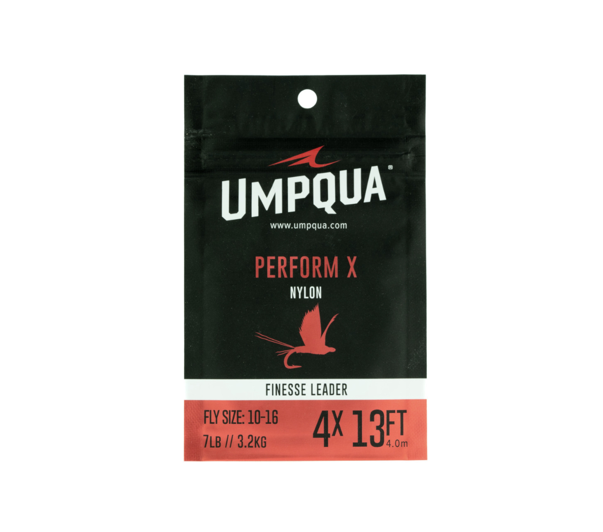 Umpqua Perform X Nylon Finesse Leader - 13ft - 3X - 9lb