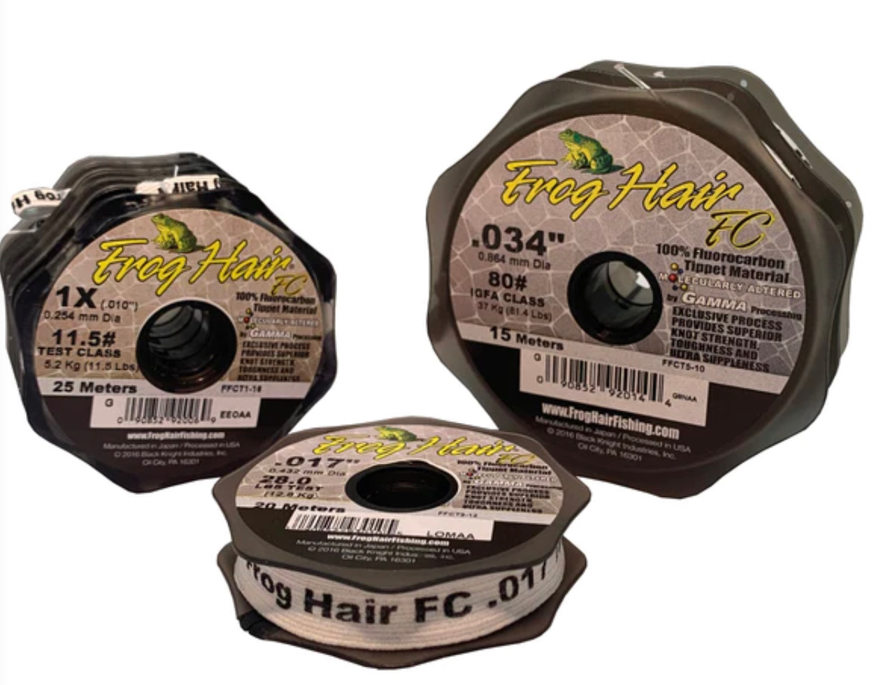 Frog Hair Fluorocarbon Tippet - 25m - 4X - 6.6lb