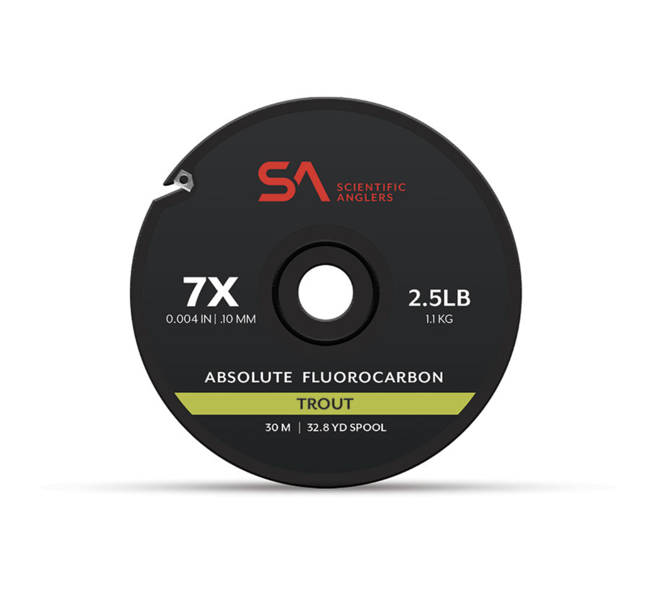 Scientific Anglers Absolute Fluorocarbon Trout Tippet - 100m - 5X - 4.6lb