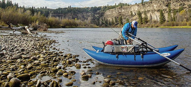 Boats, Float Tubes & Accessories Buck's Bags Deeper Sonar Hummingbird Minn Kota My Fly Shop Outcast Scotty Water Master