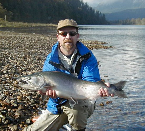 FLOAT FISHING FOR COHO SALMON - CHEHALIS RIVER BC