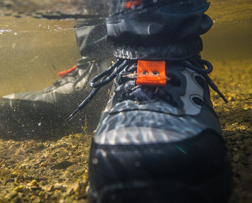 Designed to Fit Over Waders for Traction, Foot Support and Protection.