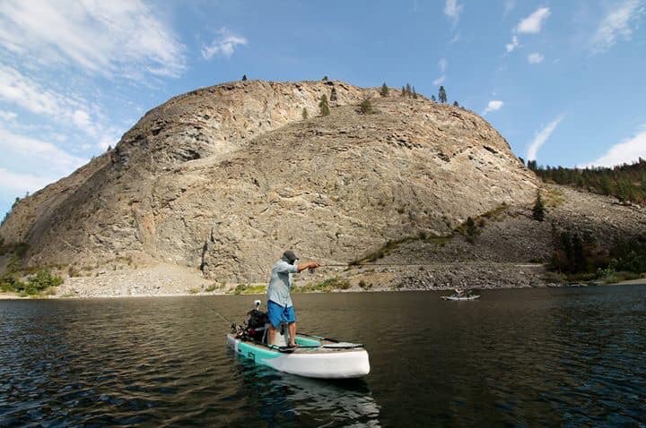 Shoreline Bass Fishing Vaseux Lake - BC Fishn