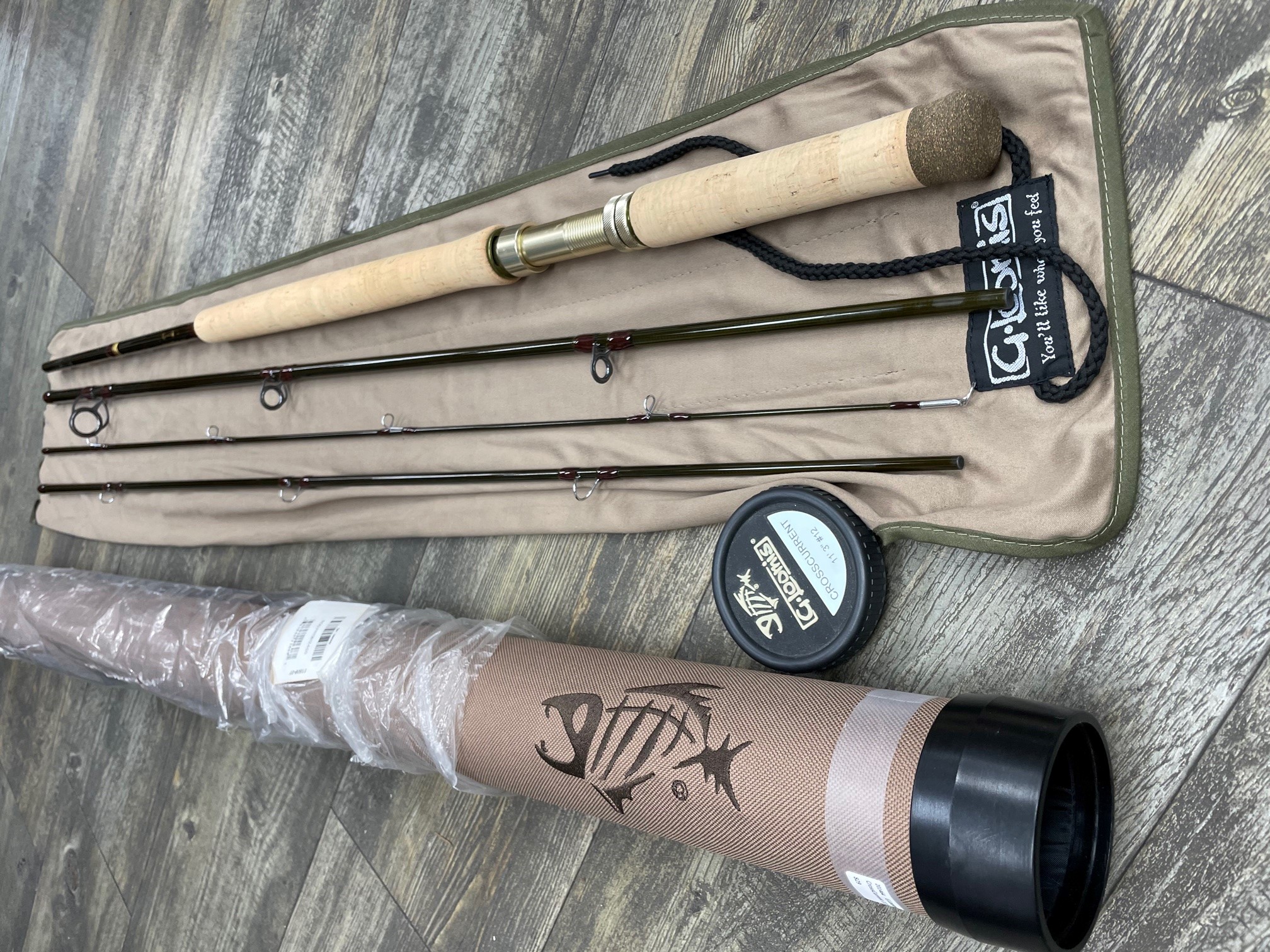 G. Loomis CrossCurrent Offering fly rods for salt water, fre