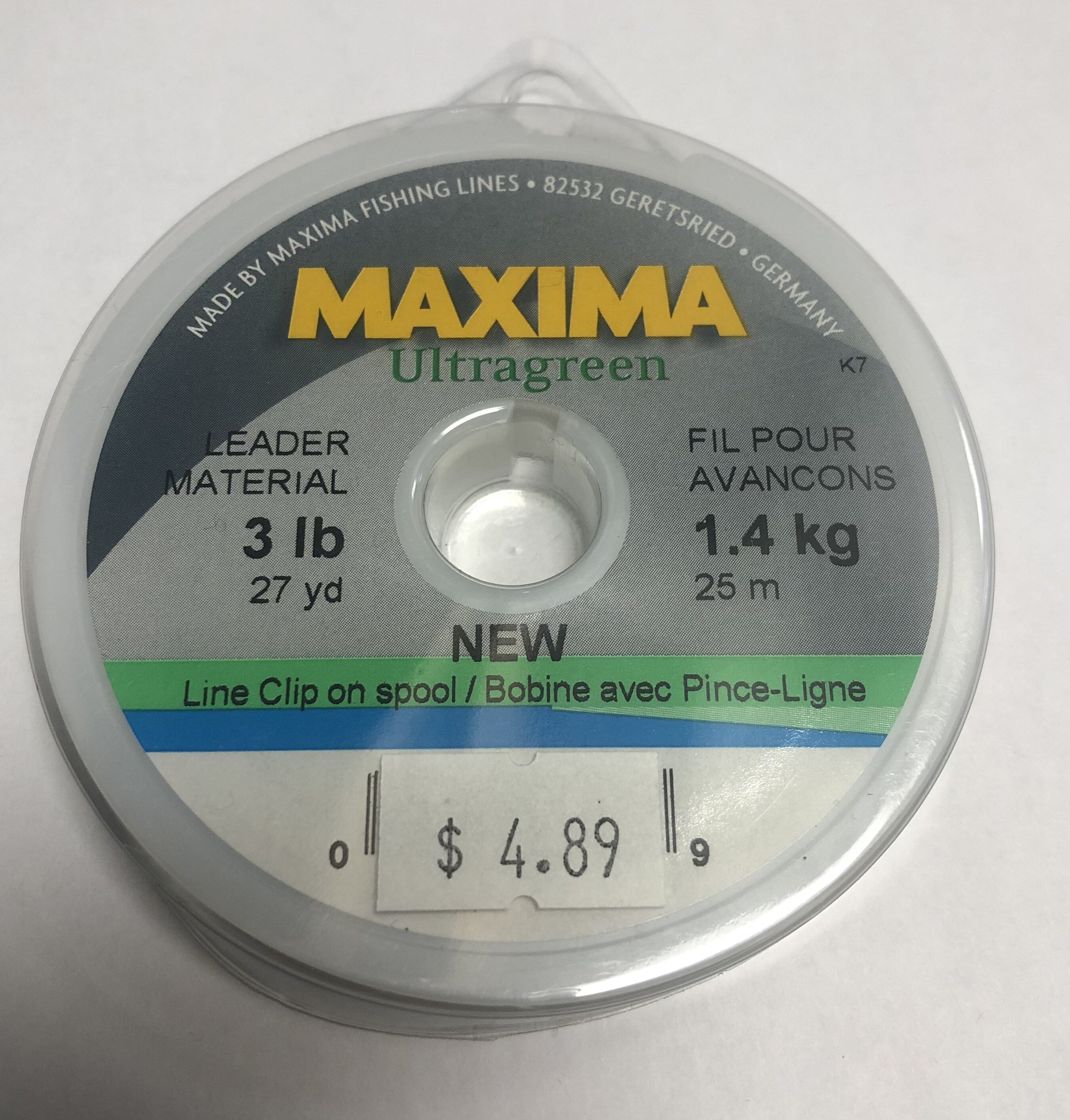 Maxima Maxima Ultragreen Leaders and Tippet Product Details