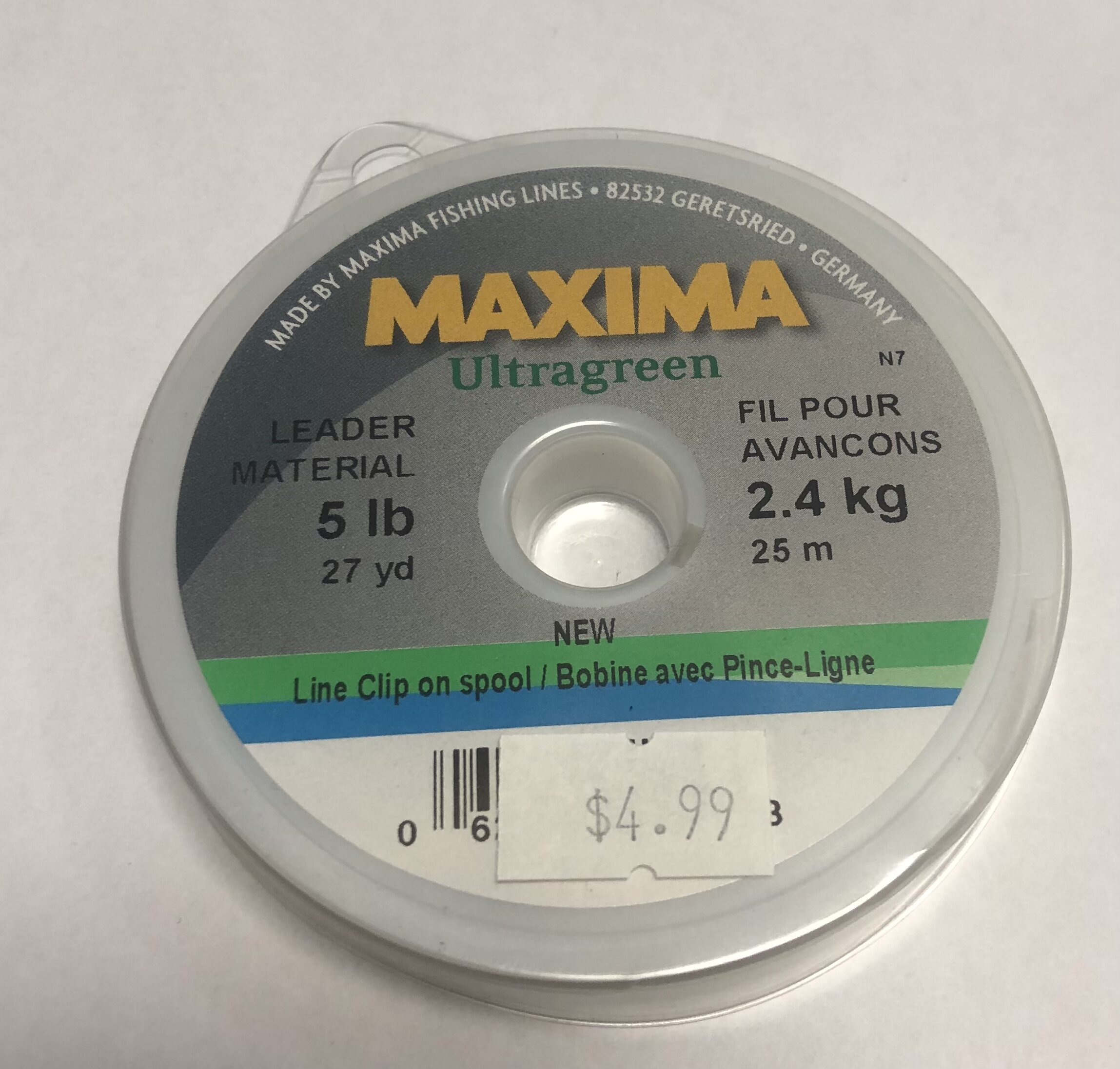 Maxima Maxima Ultragreen Leaders and Tippet Product Details