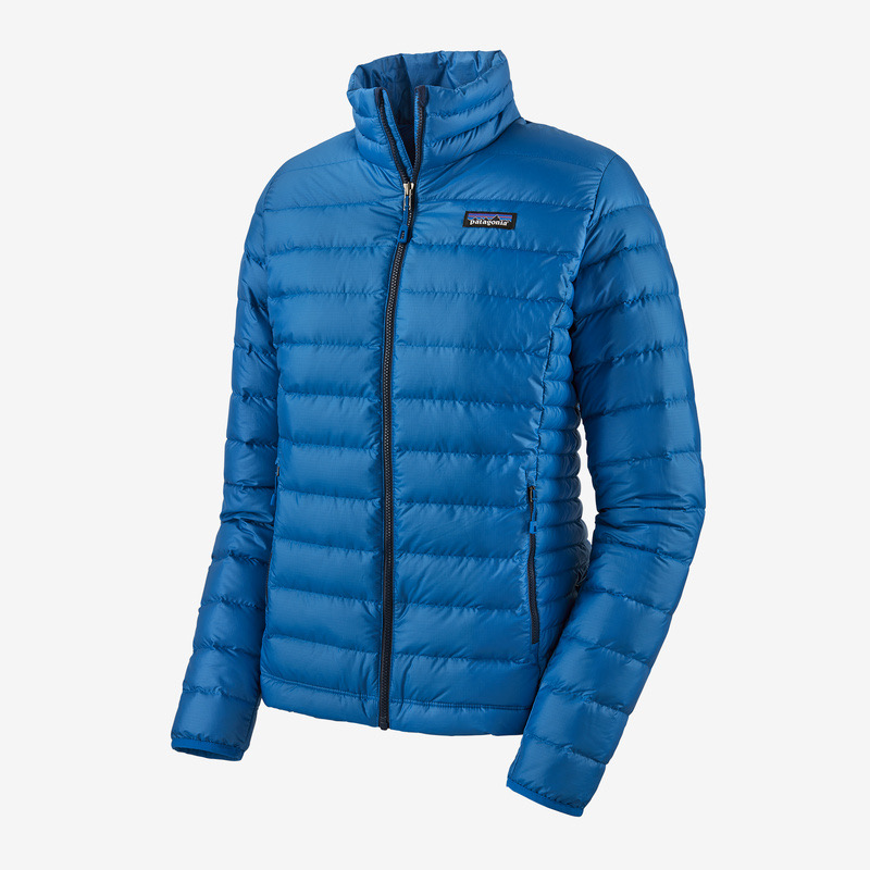 Patagonia W's Down Sweater Jacket - Andes Blue - Large