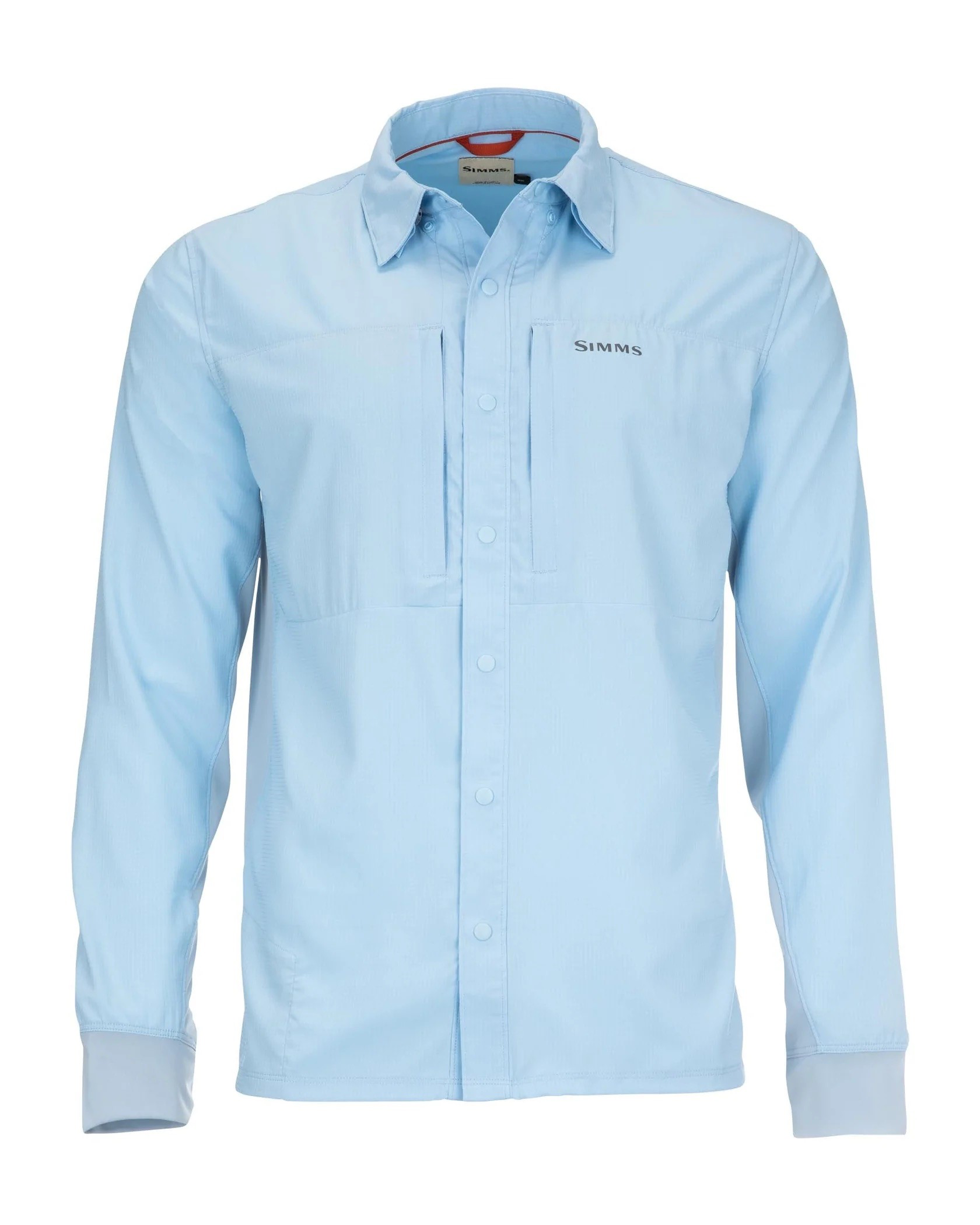 Simms M's Intruder BiComp L/S Shirt - Sky - Large