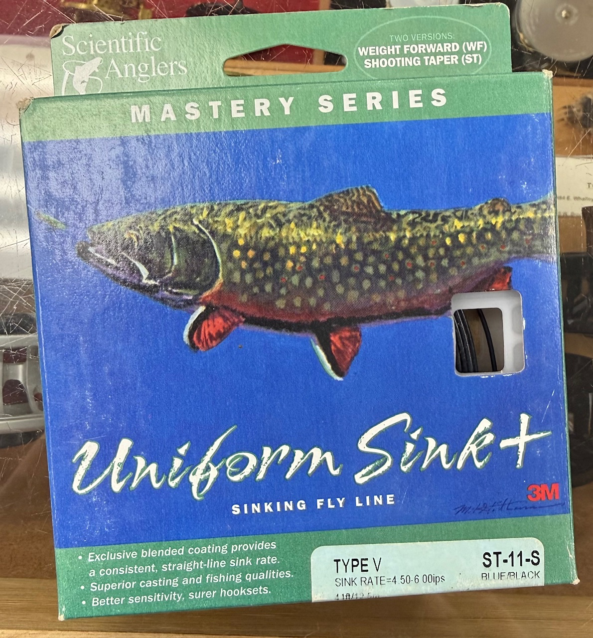 Scientific Anglers Mastery Uniform Sink Shooting Taper Type IV - 4.0-5.0 ips - 30ft - ST10