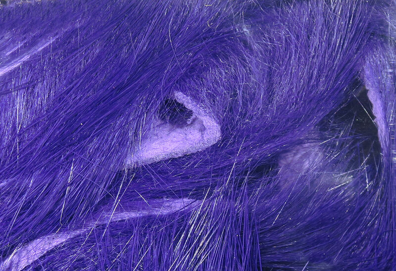 Hareline Dubbin Magnum Rabbit Strips - Purple