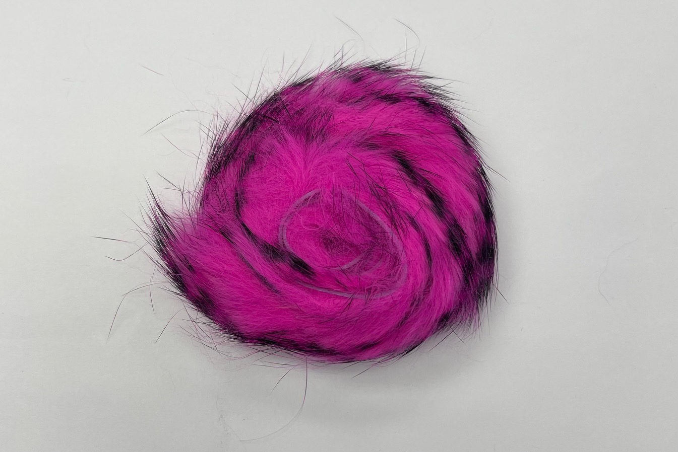 OFishL Tiger Tail Rabbit Zonkers - Pink/Hot Pink