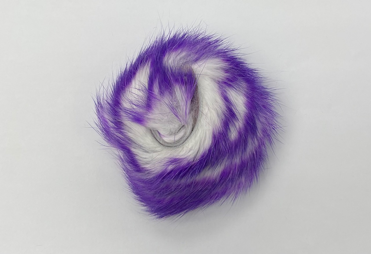 OFishL Two Toned Rabbit Zonkers - White/Purple