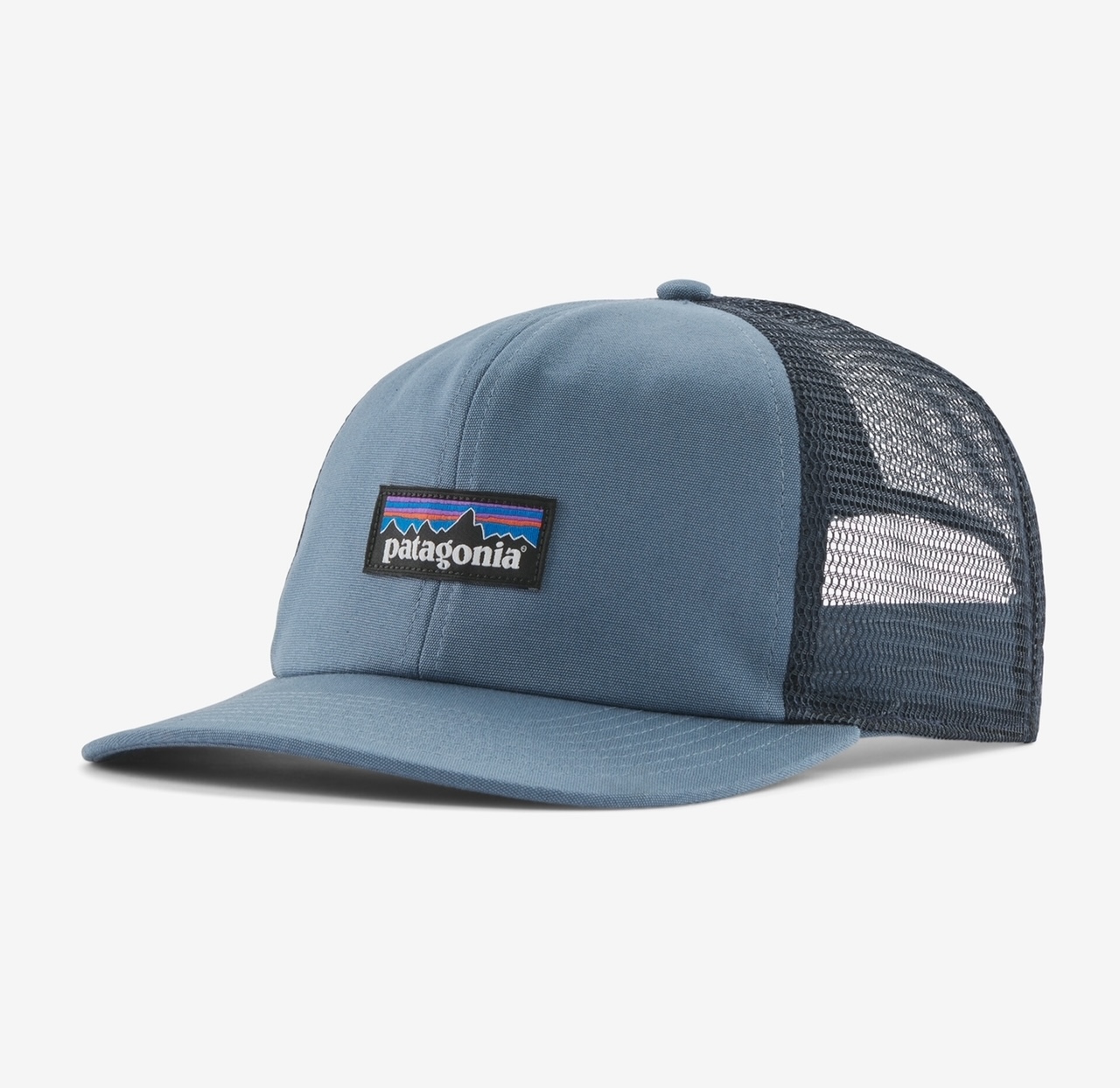 Patagonia Relaxed Trucker Hat - P-6 Label: Utility Blue