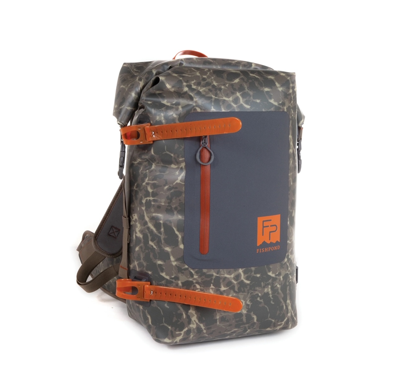 Fishpond Wind River Roll-Top Backpack - Eco Shadowcast Camo