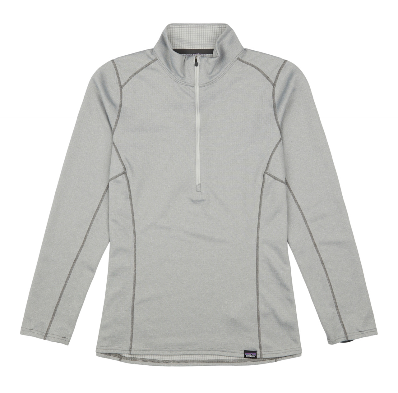 Patagonia W's Cap 3 Midweight Zip Neck - Nickel - Large