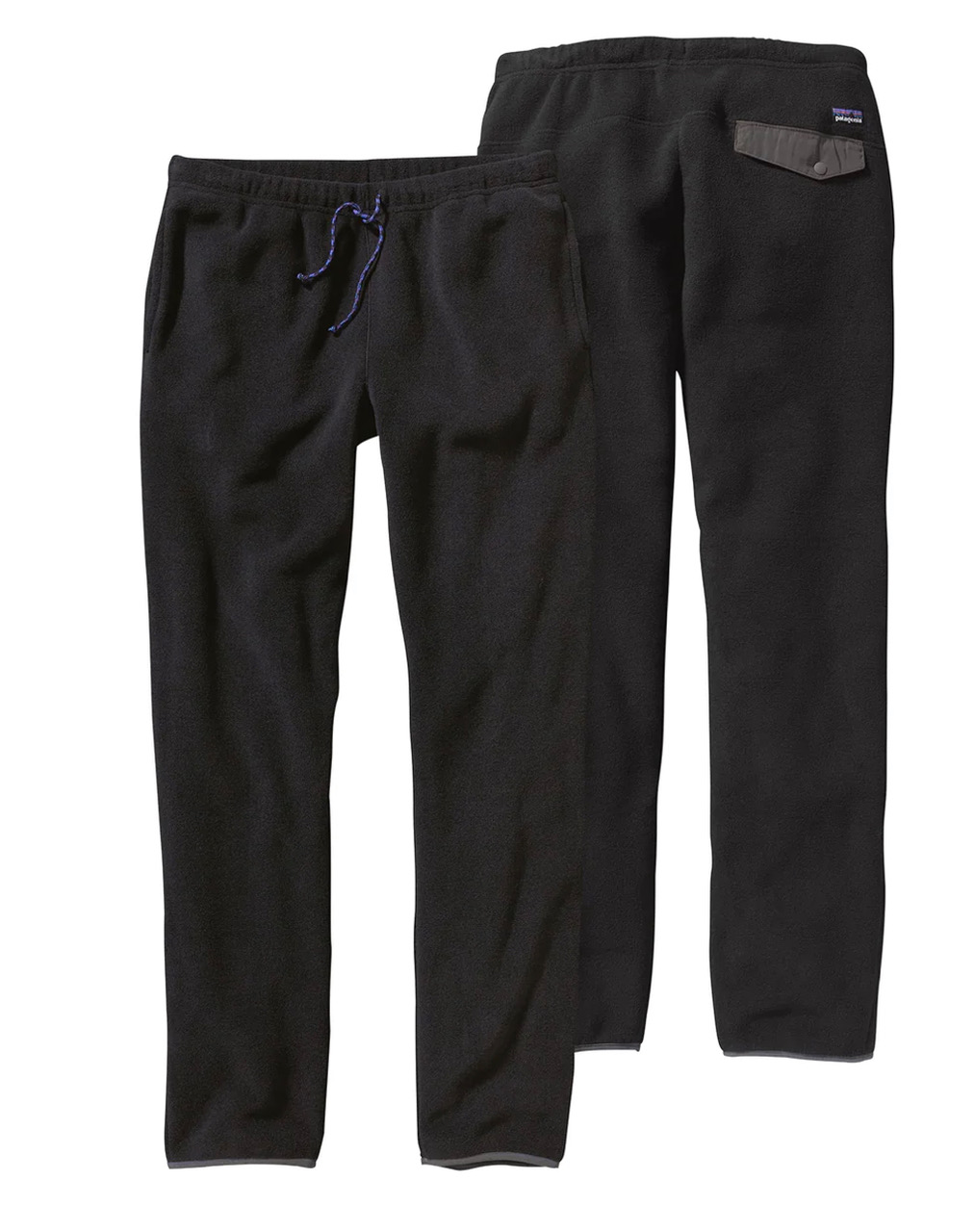 Patagonia M's Synchilla Snap-T Pant - Black w/ Forge Grey - Large