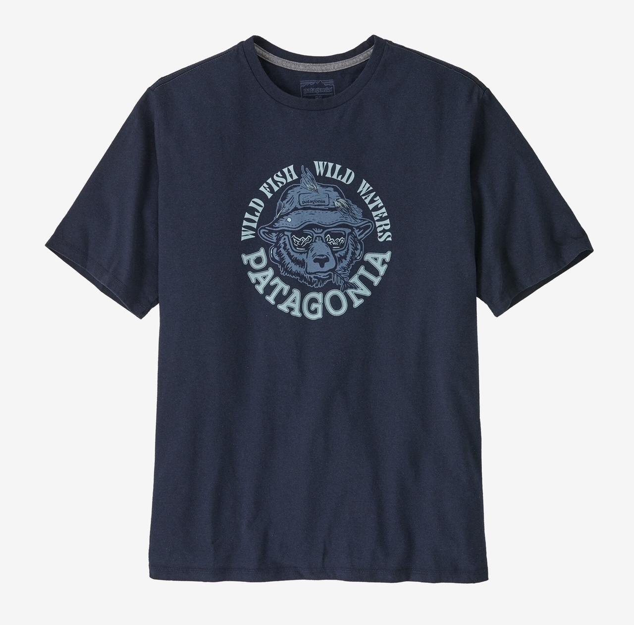 Patagonia M's Take a Stand Responsibili-Tee - Wild Grizz: New Navy - Medium