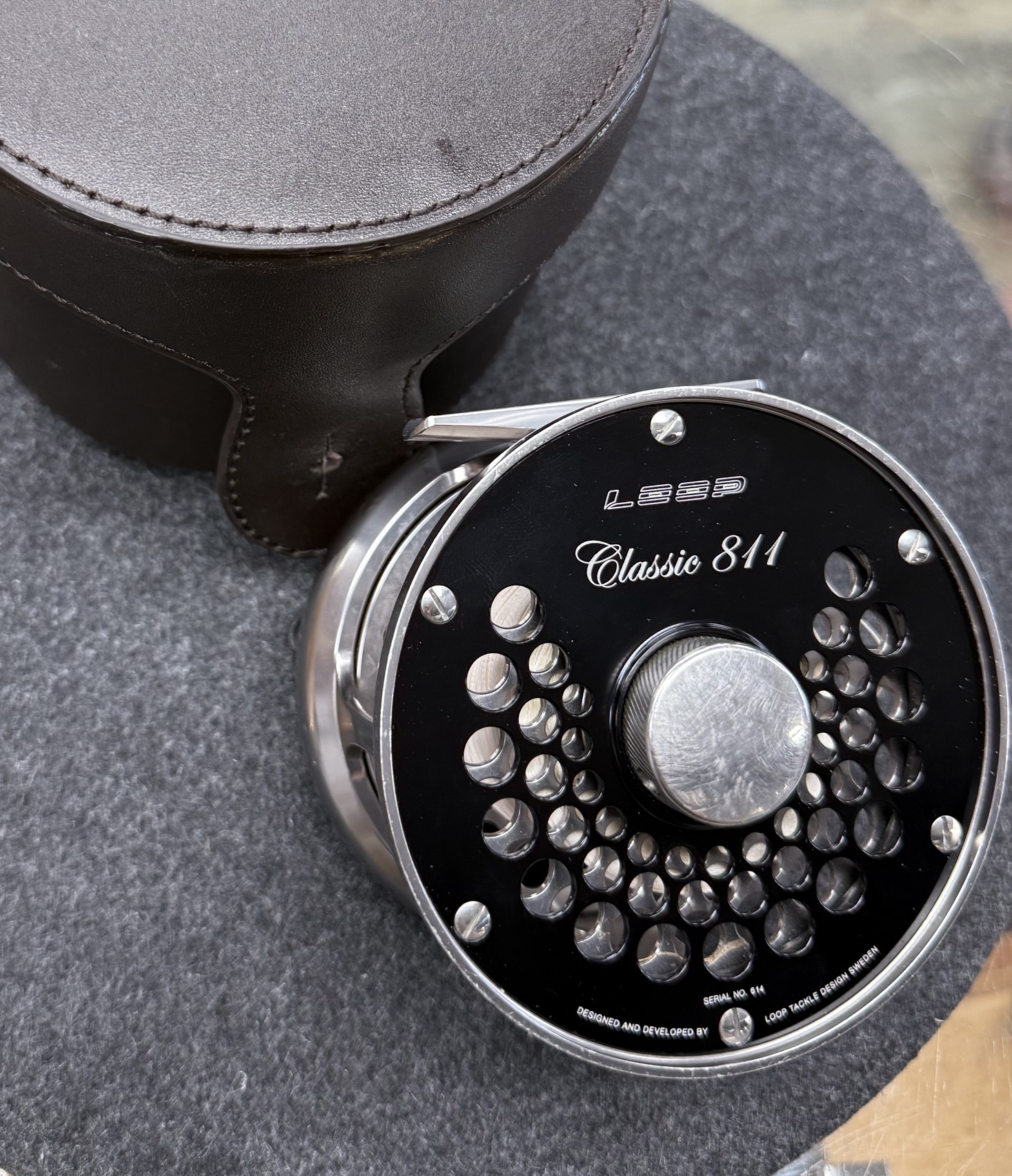 Loop Classic Reel Ported - Black - #8-11 LHW - USED