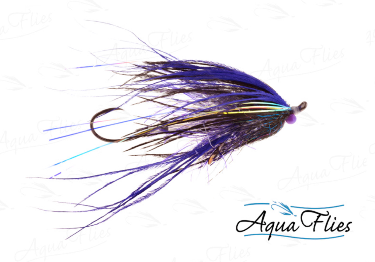 Aqua Flies Ultra Mini-Intruder - Purple/Black