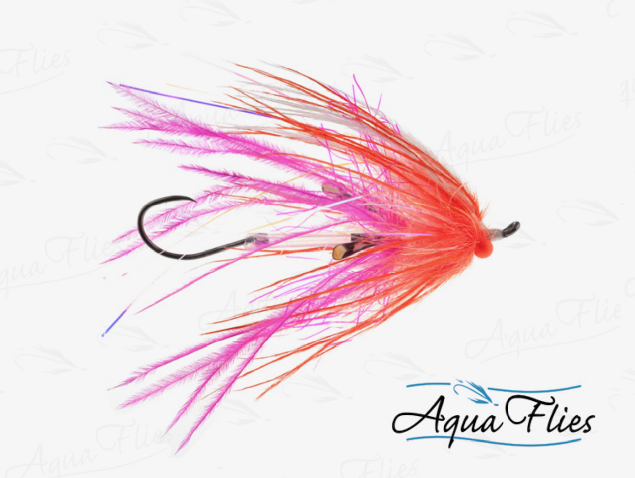 Aqua Flies Ultra Mini-Intruder - Pink/Orange