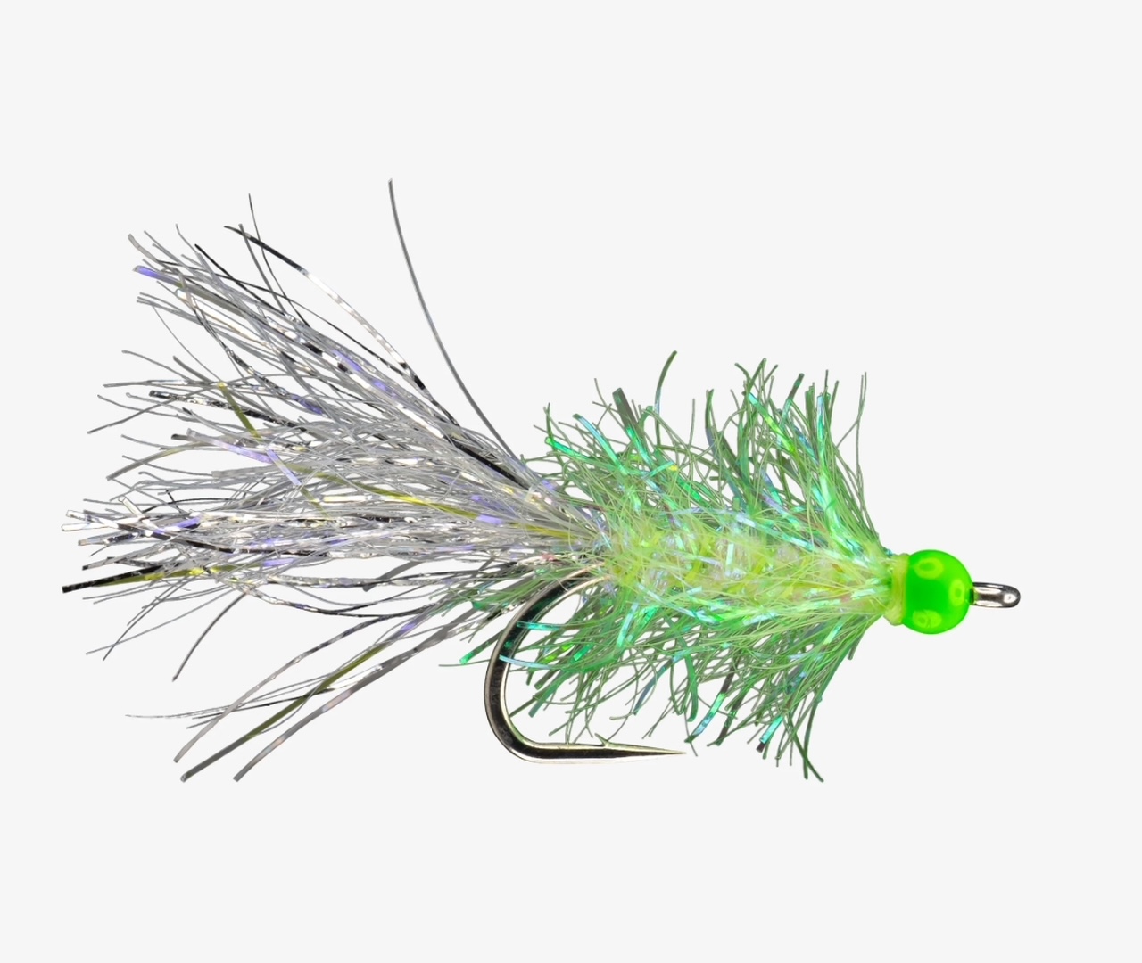 Rio's Cat's Coastal Bugger - Chartreuse - Size 8