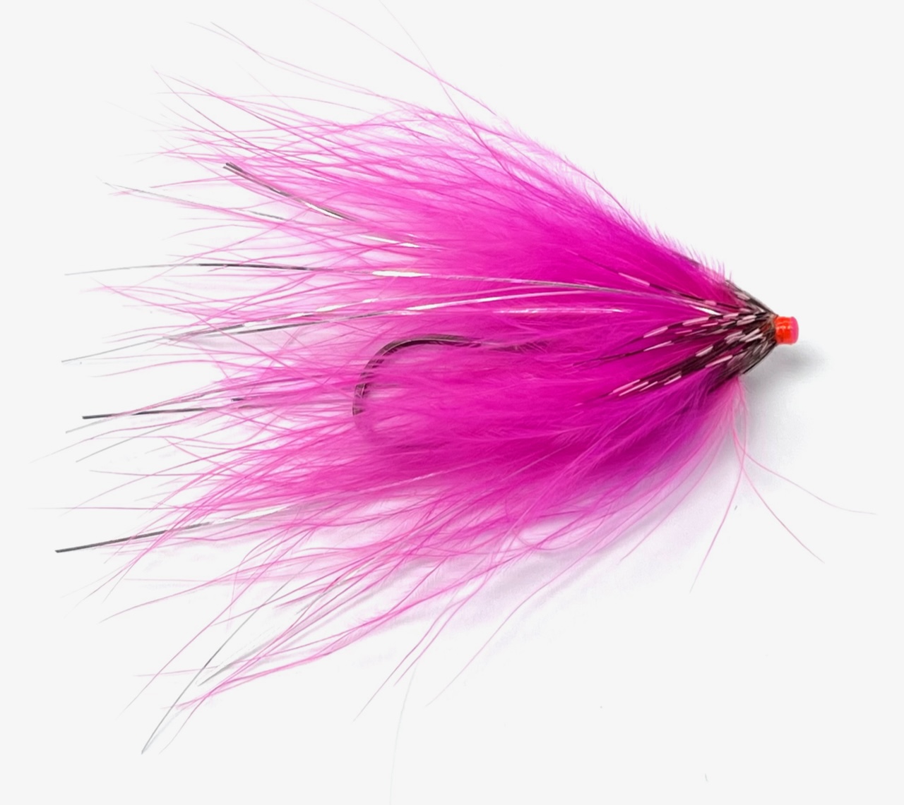 Aqua Flies Larimer's Reverse Marabou Tube - Pink
