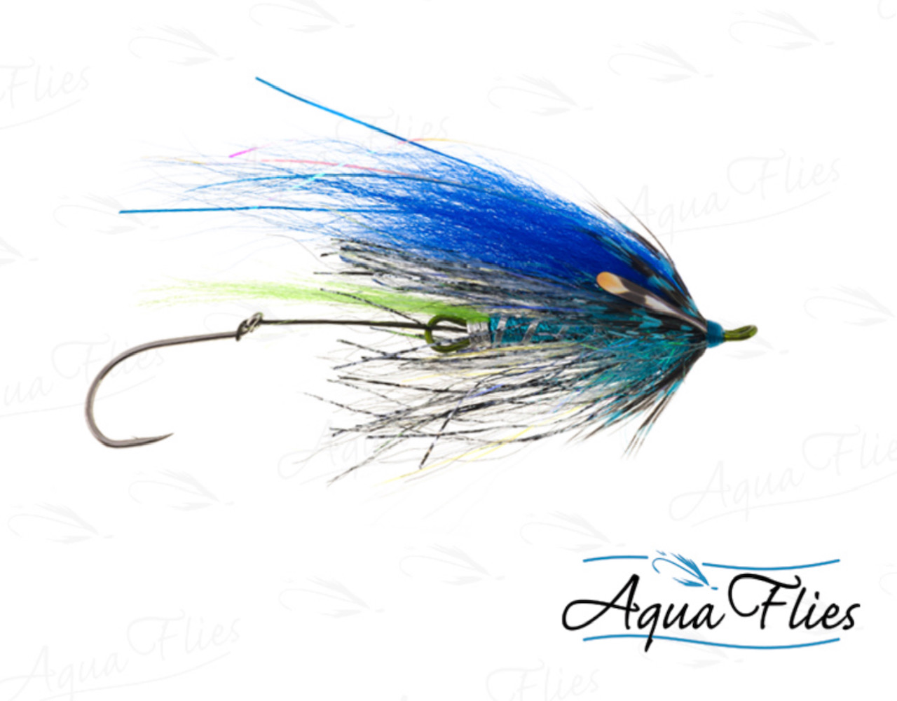 Aqua Flies Senyo's GL Predator Scandi - Blue/Silver