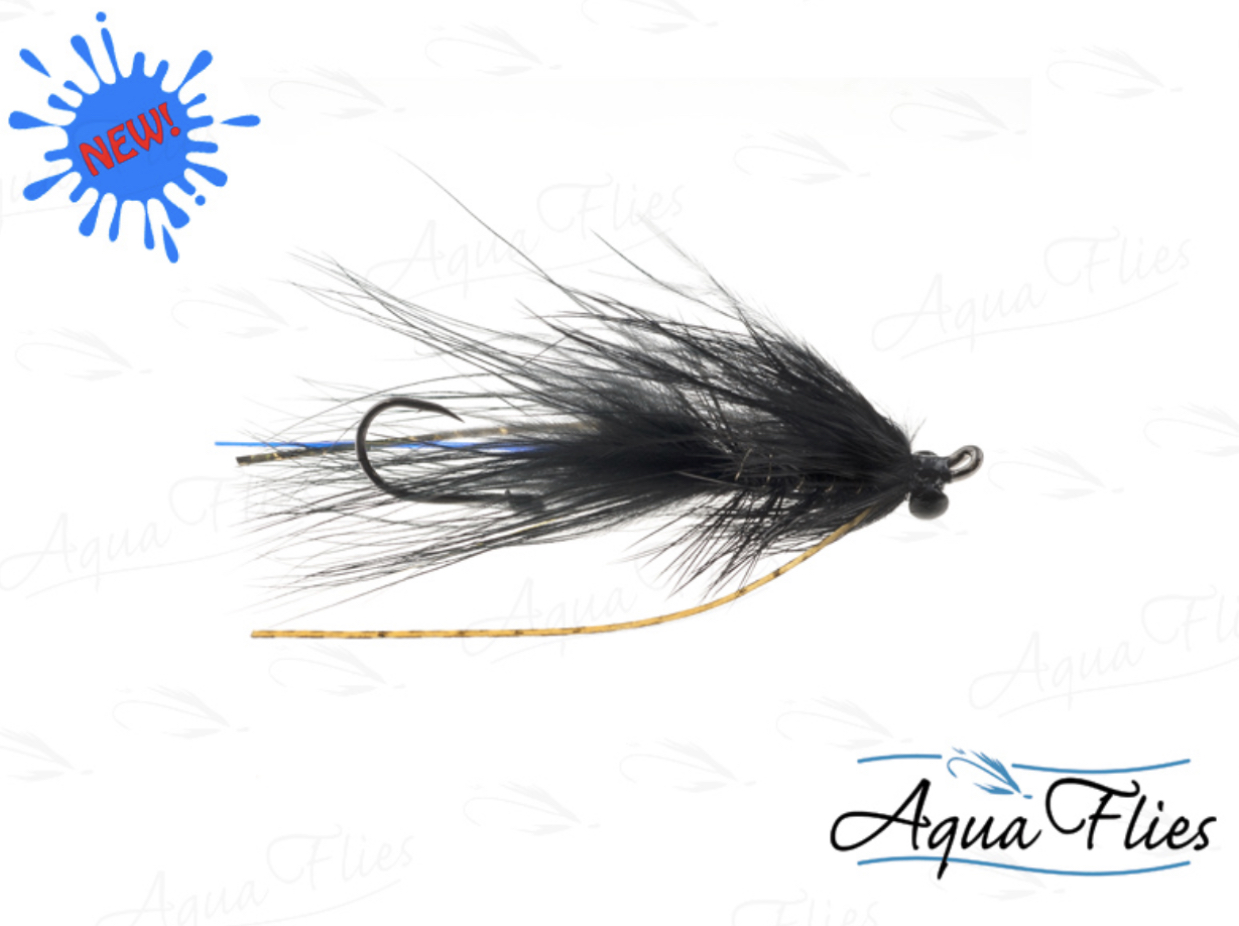 Aqua Flies Mattioli's Trout Spey Bugger - Black