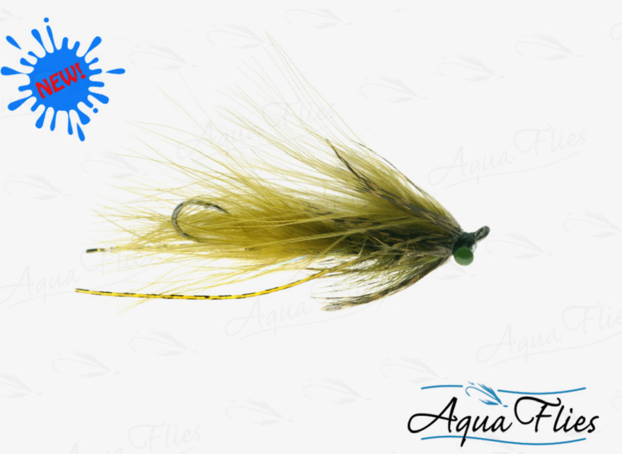 Aqua Flies Mattioli's Trout Spey Bugger - Olive