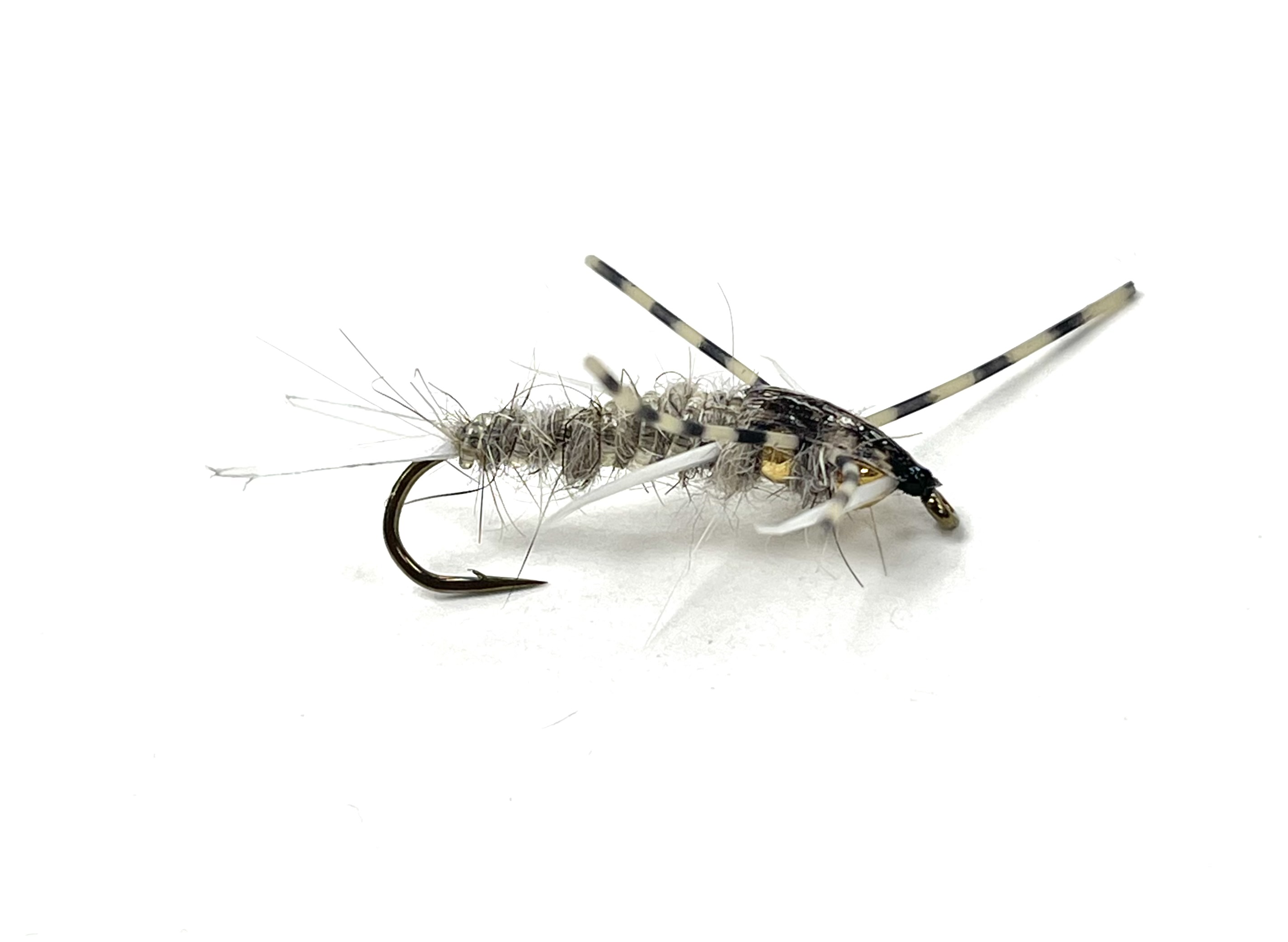 Black's Flies Speckled Double Bead Stone Fly Fishing Flies P