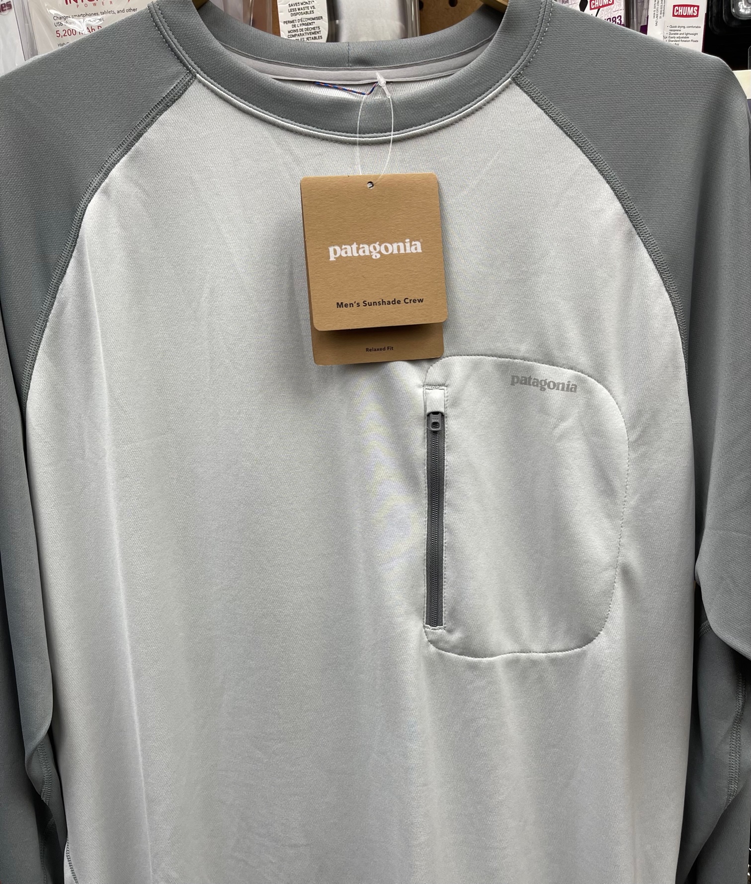 Patagonia M's Sunshade Crew - Tailored Grey - Large