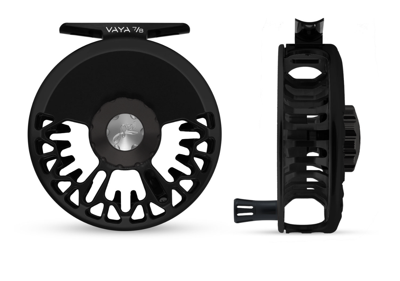 Abel Vaya Reel 7/8 - Black w/ Black Aluminum Handle