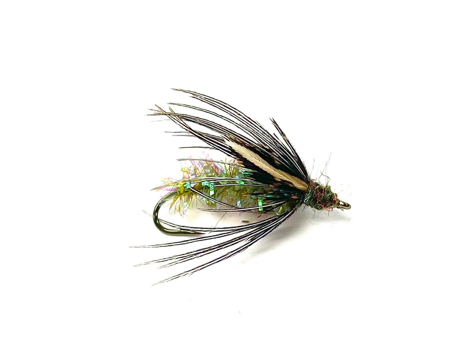 Black's Flies TW Sedge Pupa - Olive - Size 10