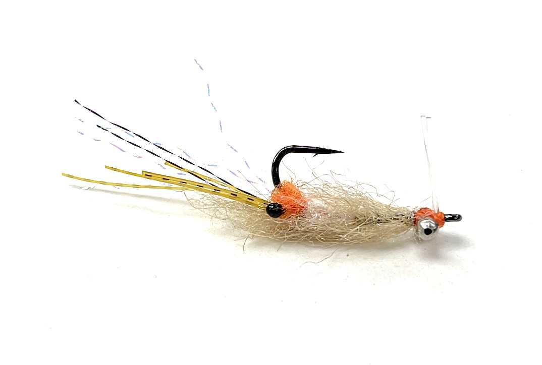 EP Spawning Shrimp - Tan - Bead Chain Eyes - Size 6