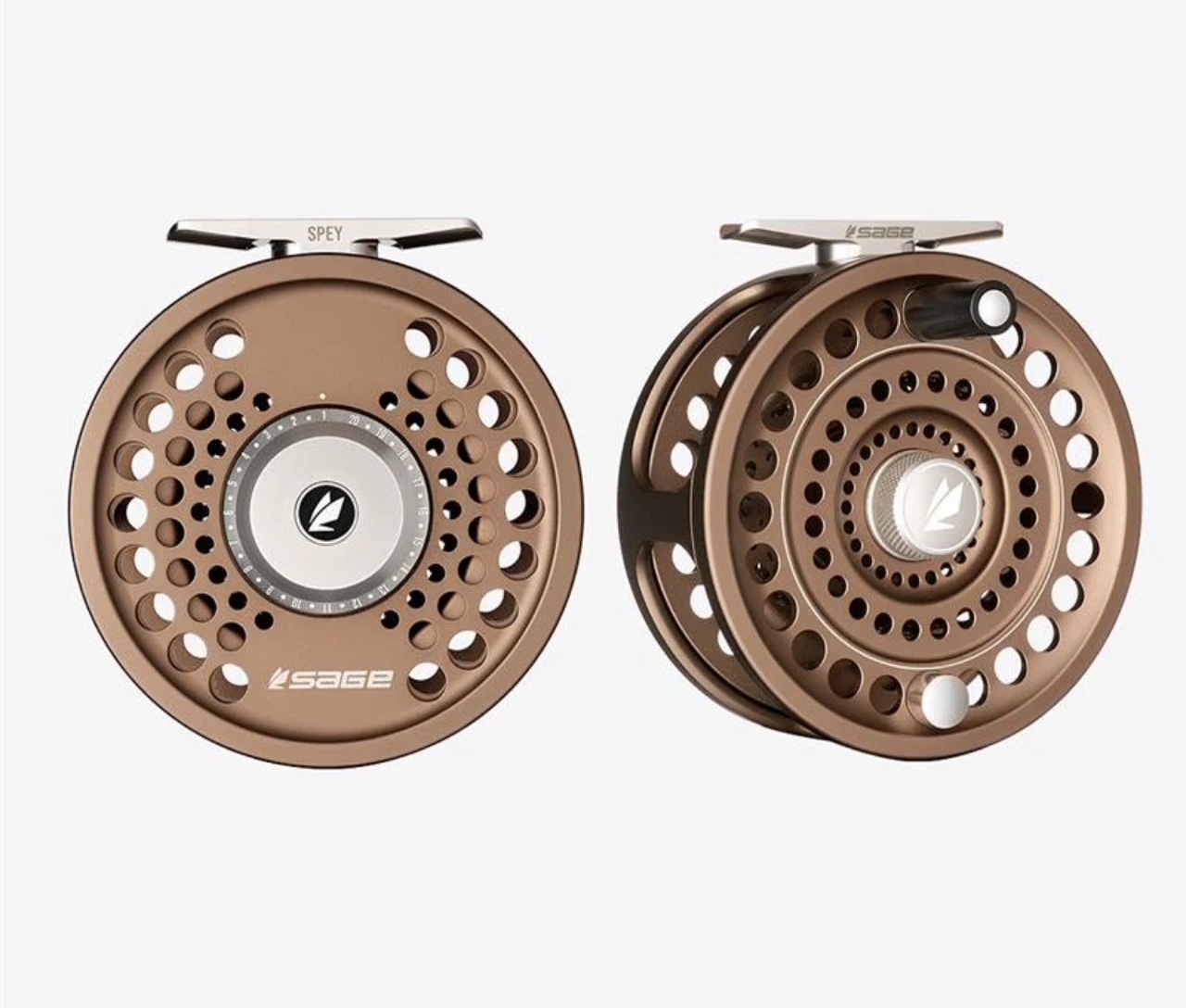 Sage SPEY II Fly Reel - 8/9/10 - Bronze