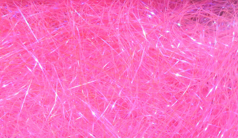 Hareline Ice Wing Fiber - Fl. Hot Pink