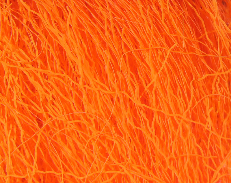 Hareline Electric Ripple Ice Fiber - Fl. Orange