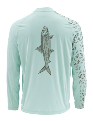 Simms Fishing Men's SolarFlex Crewneck Shirt Premium fly fis