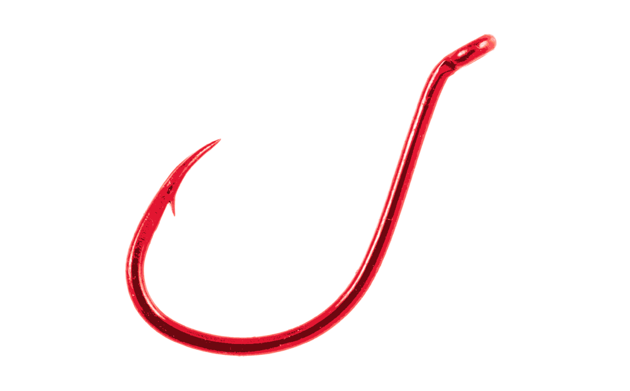 Owner SSW with Cutting Point - Red Finish - 10 pack - Size 2
