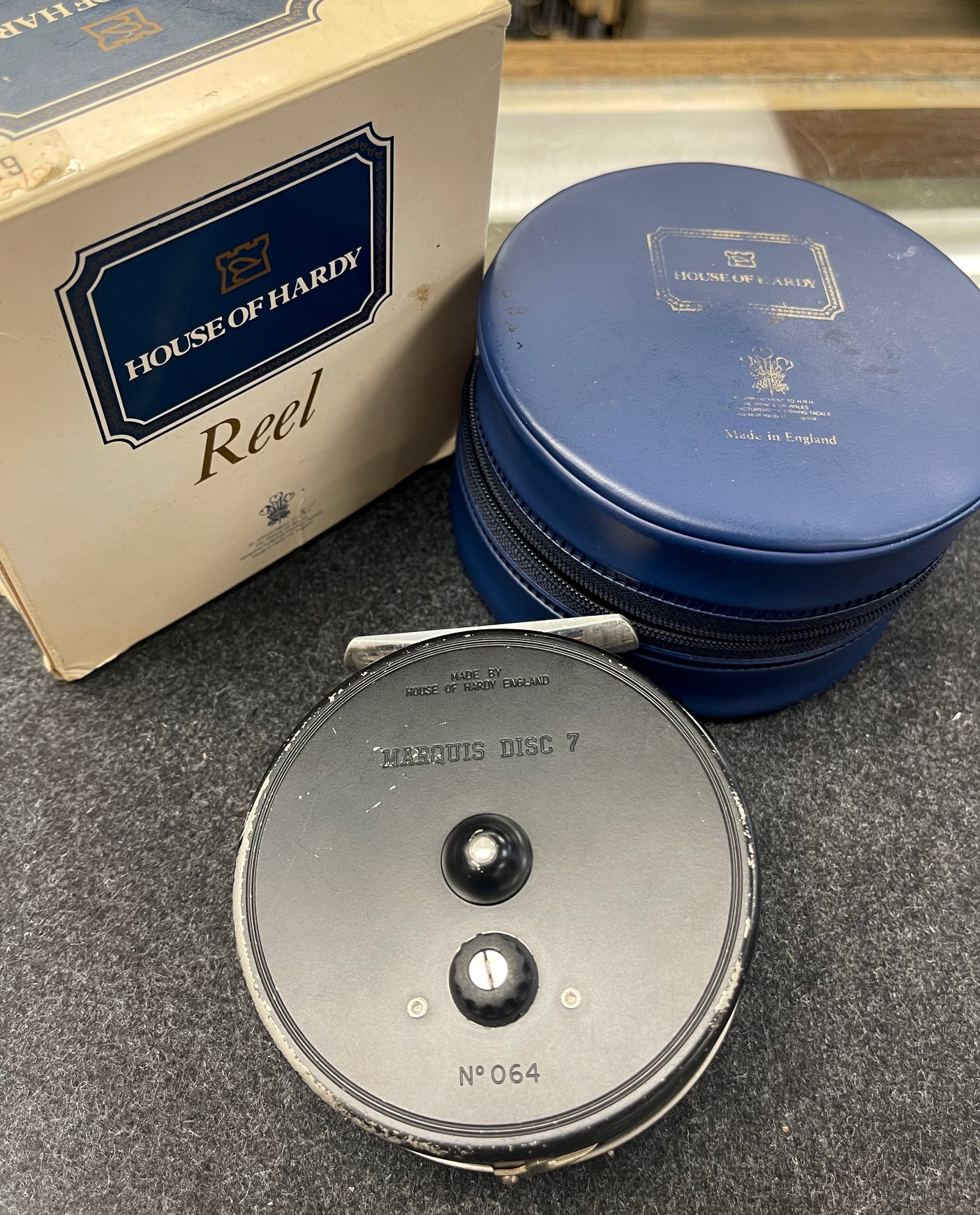 Hardy Marquis Disc #7 Fly Reel - Used