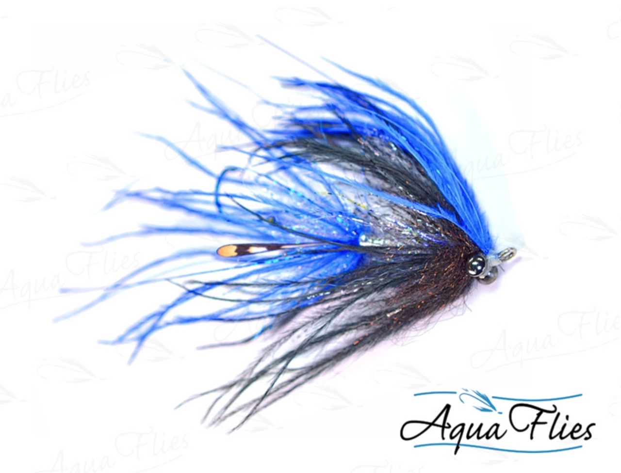 Aqua Flies Jerry's Intruder - Black/Blue