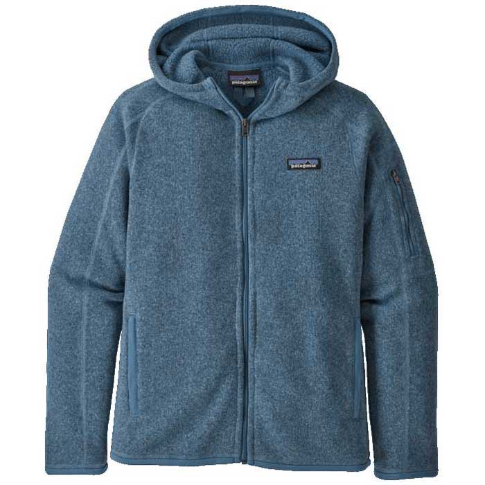 Patagonia W's Better Sweater Hoody - Wooly Blue - Medium