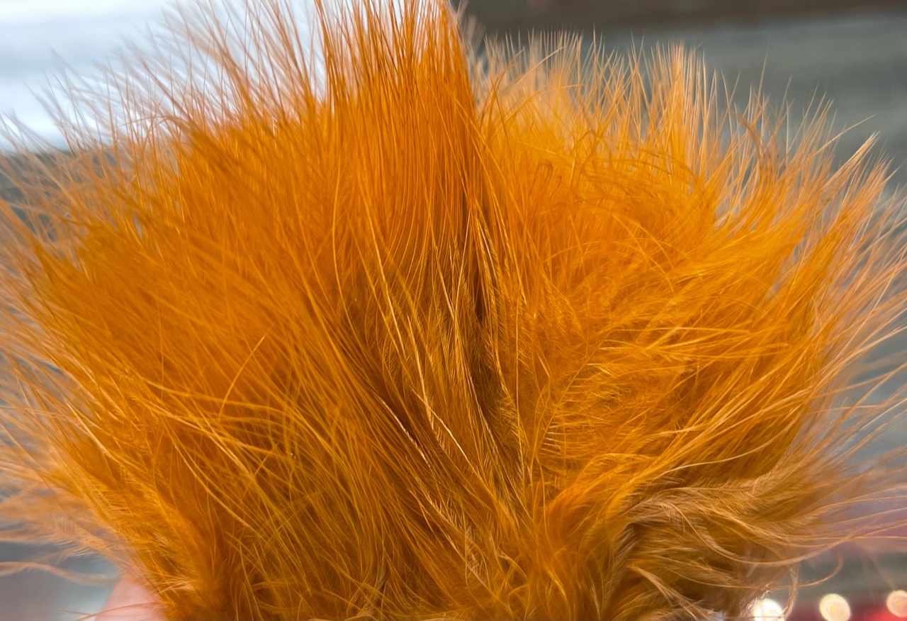 Fish Hunter Spey Marabou - Burnt Orange