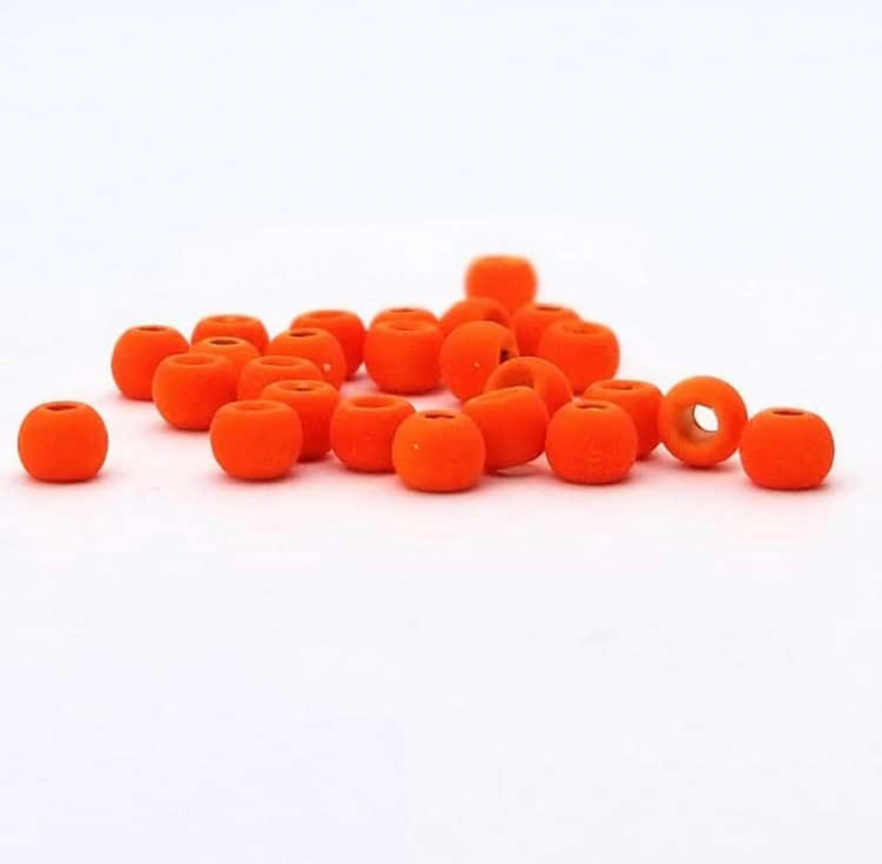 FireHole Tungsten Bead - Fire Orange - 1/8